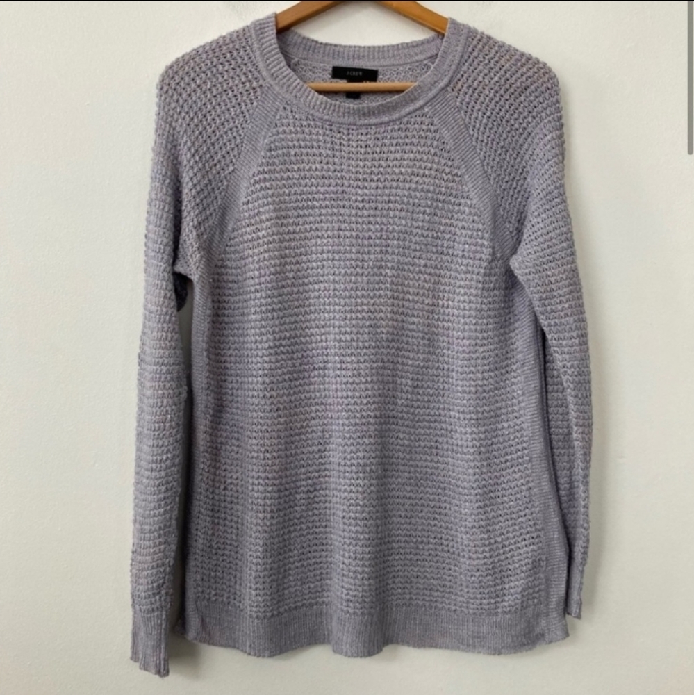 J Crew Waffle Beach Sweater